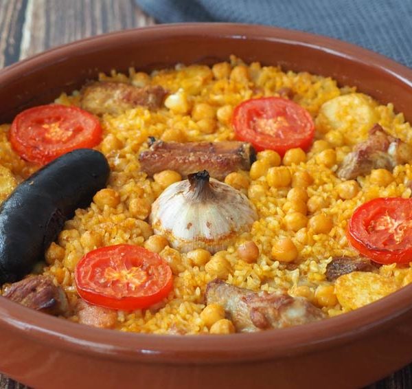 Foto de portada de la receta del arroz al horno